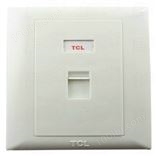 TCL单口面板/TCL单口网络面板/TCL信息面板/TCL单孔面板