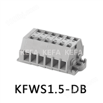 KFWS1.5-DB 弹簧式PCB接线端子