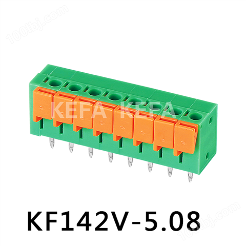 KF142V-5.08 弹簧式PCB接线端子