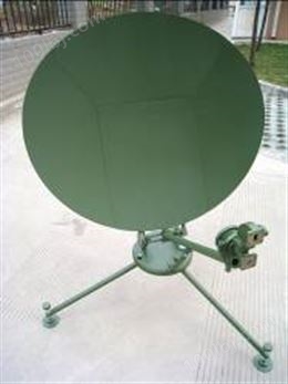 1米手动便携式卫星通信天线