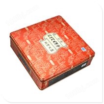 皇牌月饼铁盒|四只装月饼盒定制|方形月饼金属盒