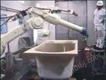 深圳松崎机器人喷涂浴缸