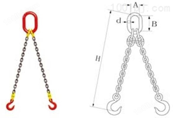 S（6）级双肢链条索具